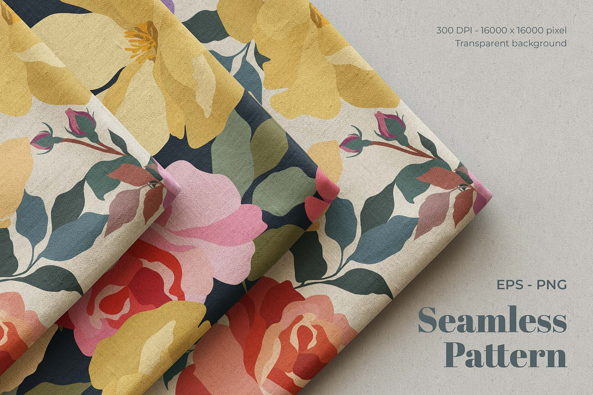 Modern Serenity Floral Edition, a Decorative Illustration by Papatongartist (Photo 2 of 11)