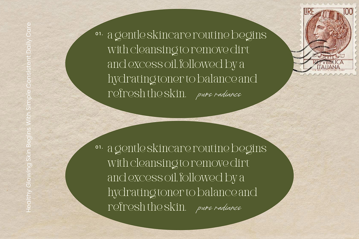 Chanel Gleminore Decorative Swash, a Serif Font by timelesstype.co (Photo 9 of 15)