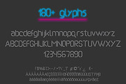 Neon Typeface, a Sans Serif Font by Monogram (Thumbnail 2 of 5)