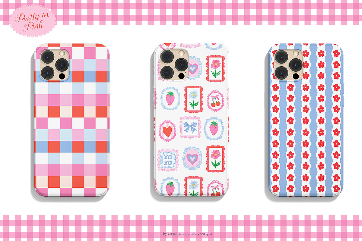 Pretty In Pink | Seamless Patterns, a Pattern Graphic by Essentially Nomadic (Photo 9 of 13)