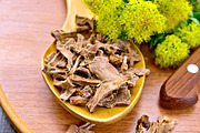 Root dry of Rhodiola rosea in spoon, a Food & Drink Photo by rezkrr (Thumbnail 4 of 5)