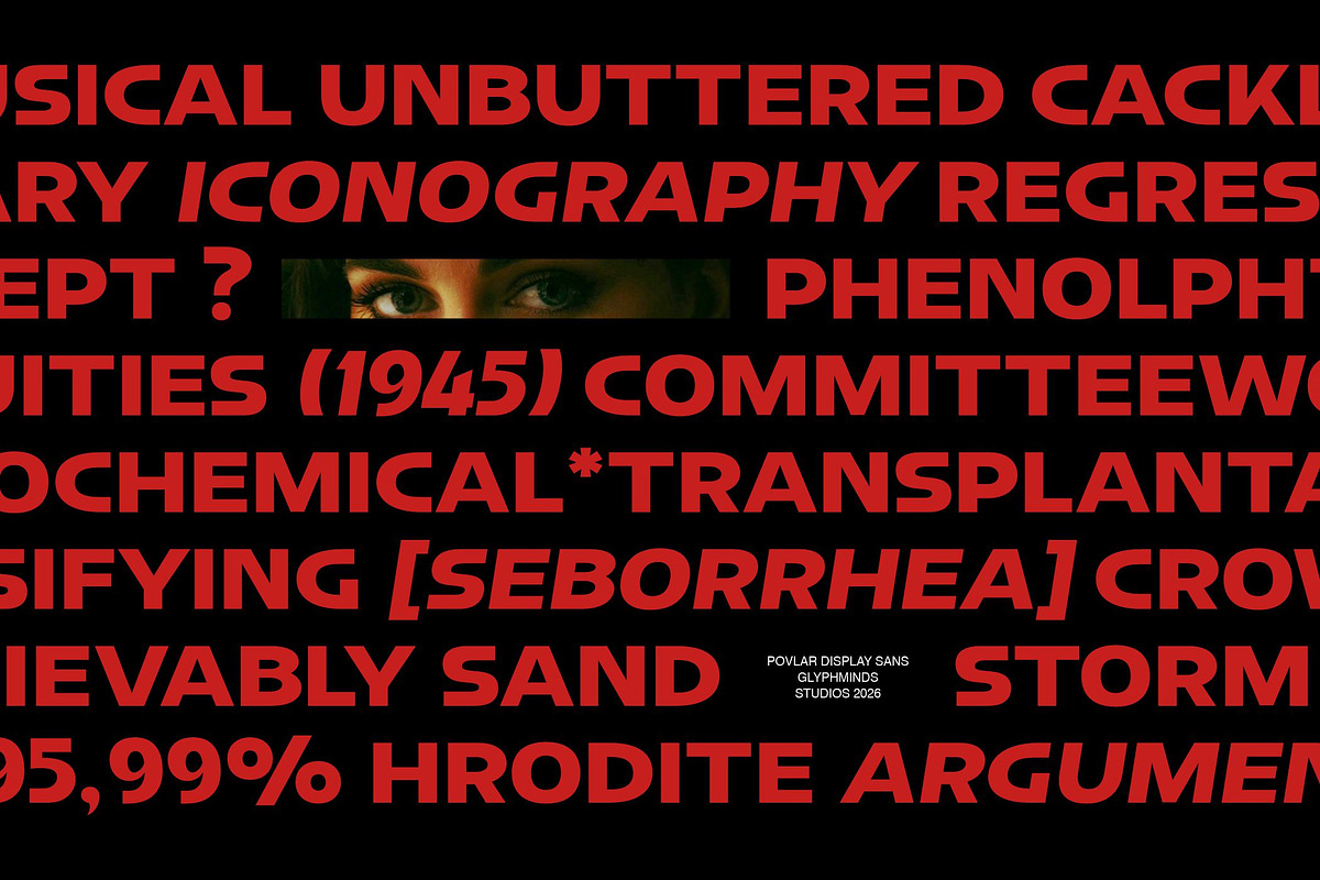 Povlar Font, a Sans Serif Font by Glyphminds Studios (Photo 9 of 10)