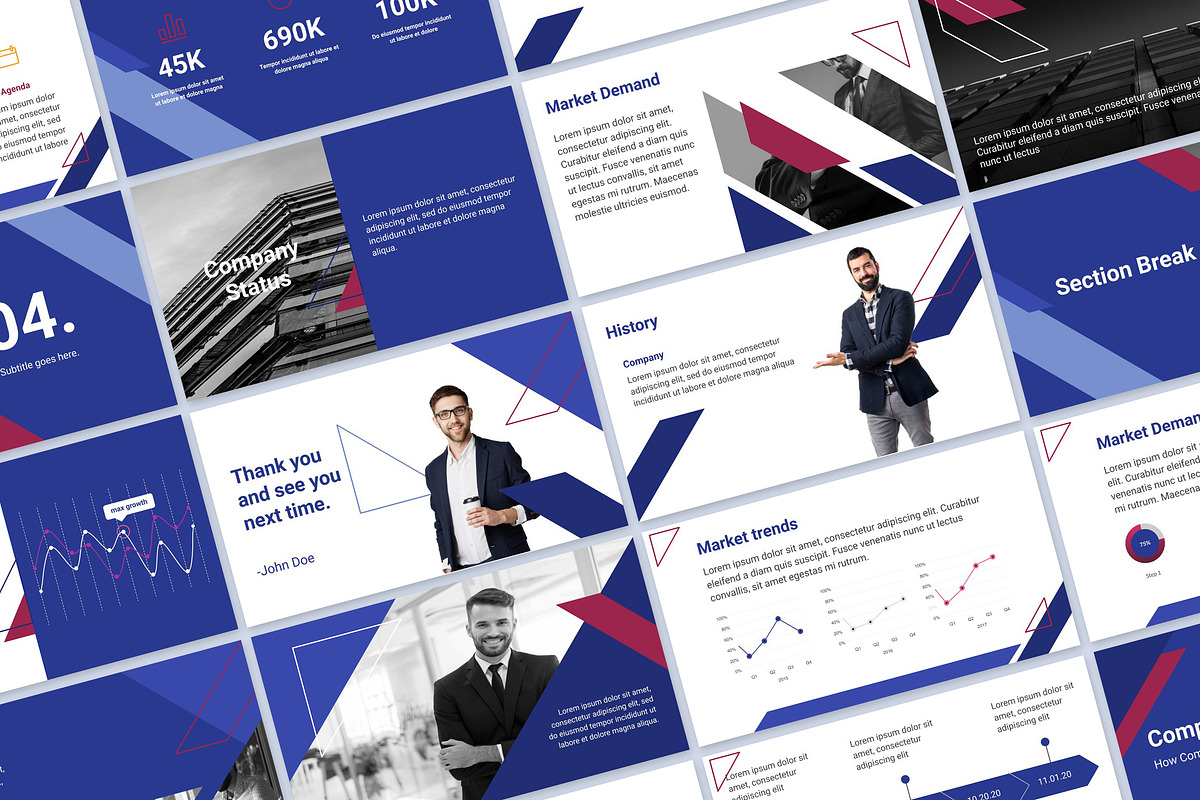 Case Study Google Slides, a Presentation Template by Fitra Noor (Photo 1 of 3)