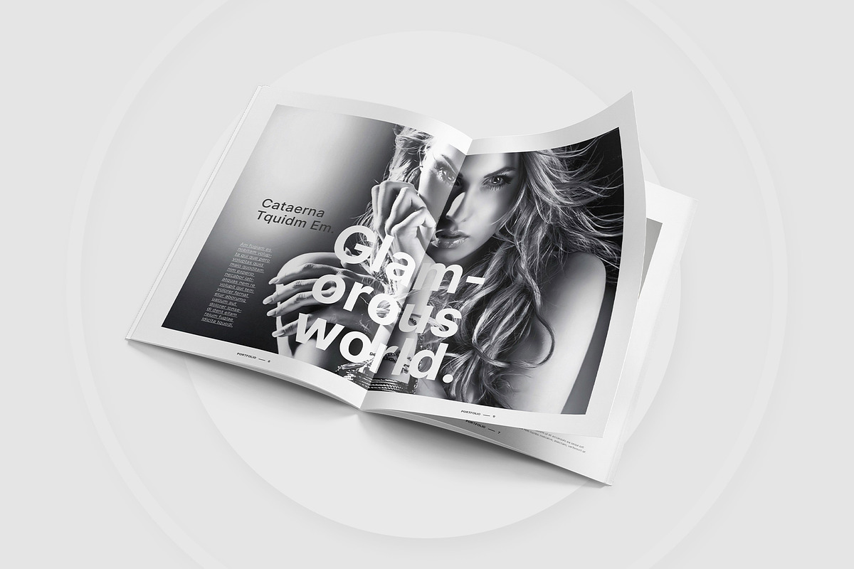Photography Portfolio Tamplate, a Magazine Template by astutedesign11 (Photo 5 of 13)