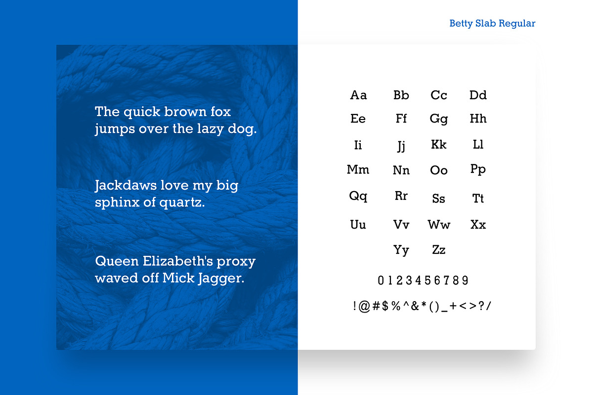 Betty Slab - An Organic Slab Serif preview 6