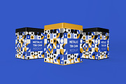 Metal Tin Box Mockup, a Packaging Mockup by Qaleb Studio (Thumbnail 1 of 3)