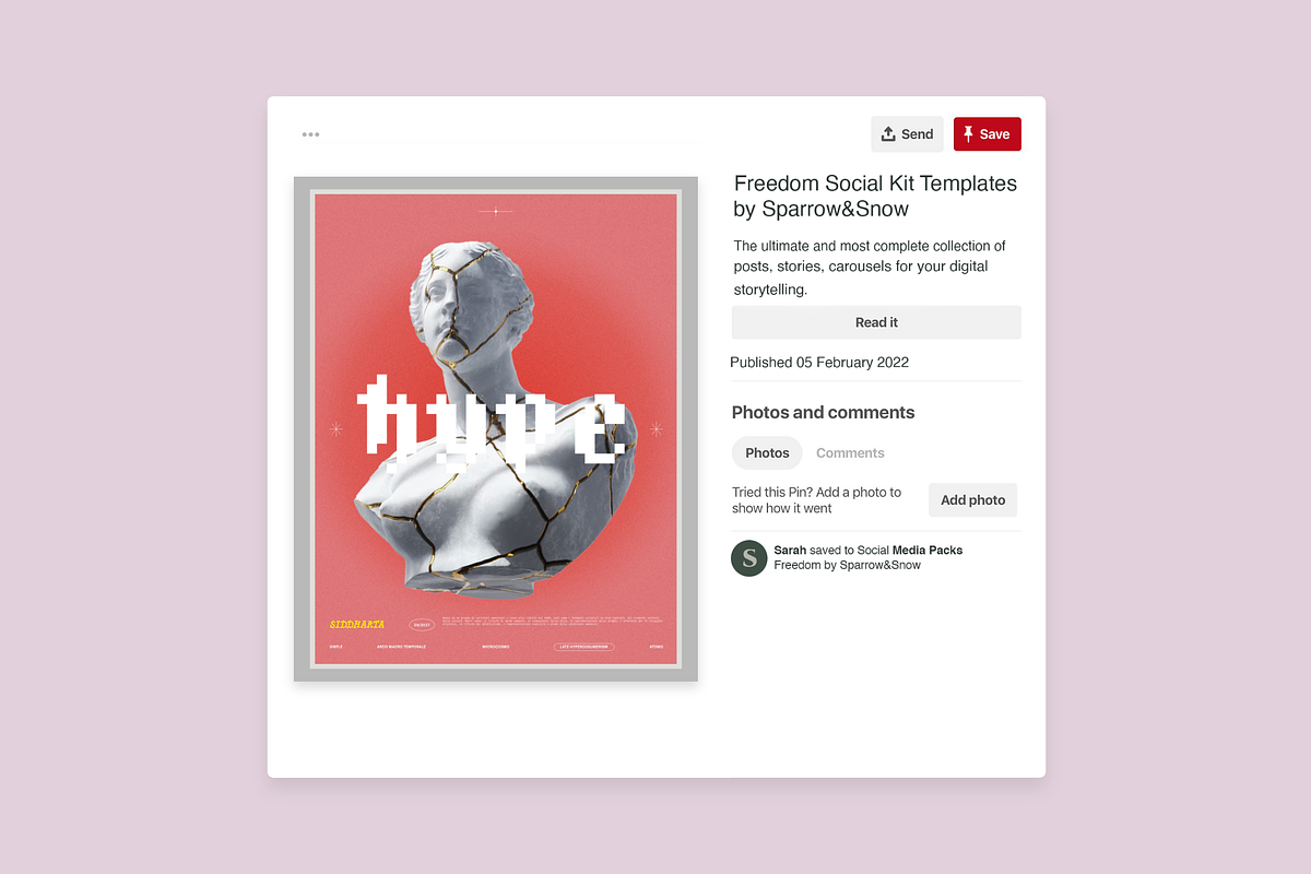 Elapse - Social Media Templates, a Social Media Template by Sparrow & Snow (Photo 11 of 17)