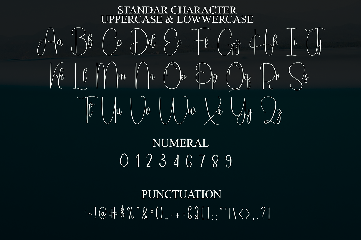 Anthony, a Font by FreshTypeINK (Photo 2 of 8)