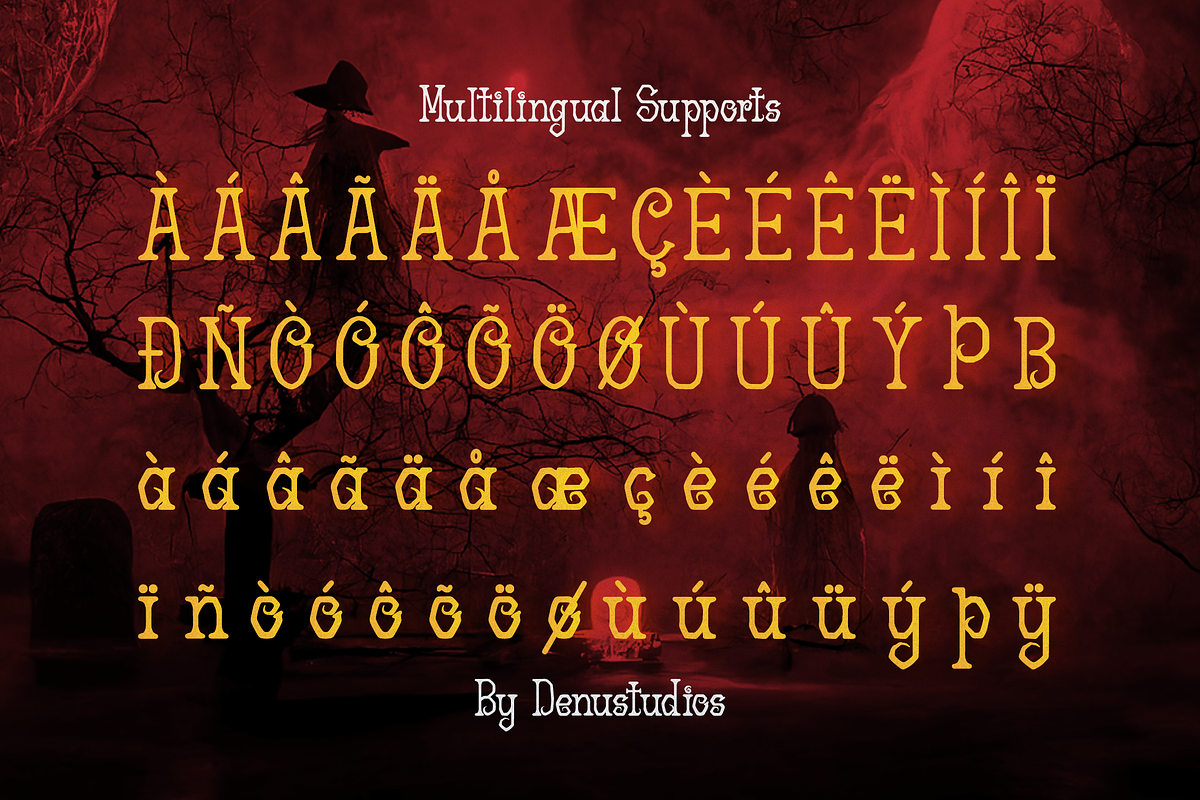 Lochta | New Fantasy Font, a Blackletter Font by Denustudios (Photo 12 of 12)