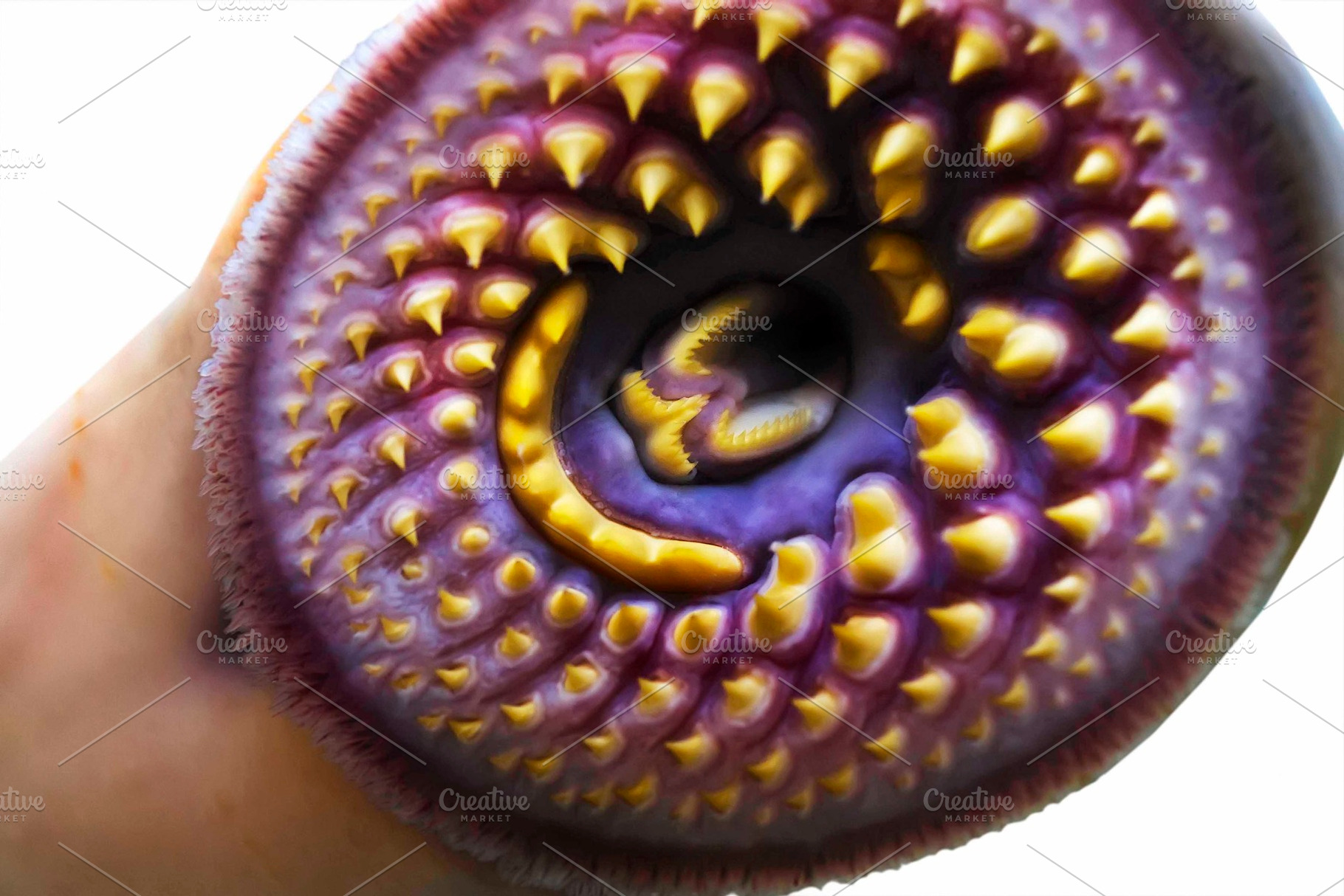 lamprey  fish  parasite close up, a Food & Drink Photo by Genaro Diaz photographs