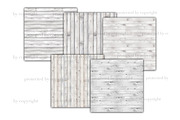 White Wooden Boards Pattern, a Pattern Graphic by GlamArtZhanna (Thumbnail 3 of 4)
