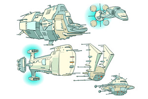 Starships Science Fiction Future