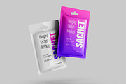 Pouch Sachet with Hang Hole Mockup, a Packaging Mockup by Illusiongraphic (Thumbnail 2 of 22)