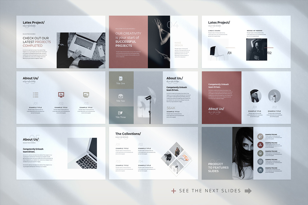 Insert Modern PowerPoint Template, a Presentation Template by White Graphic