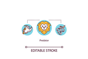 Predator Concept Icon