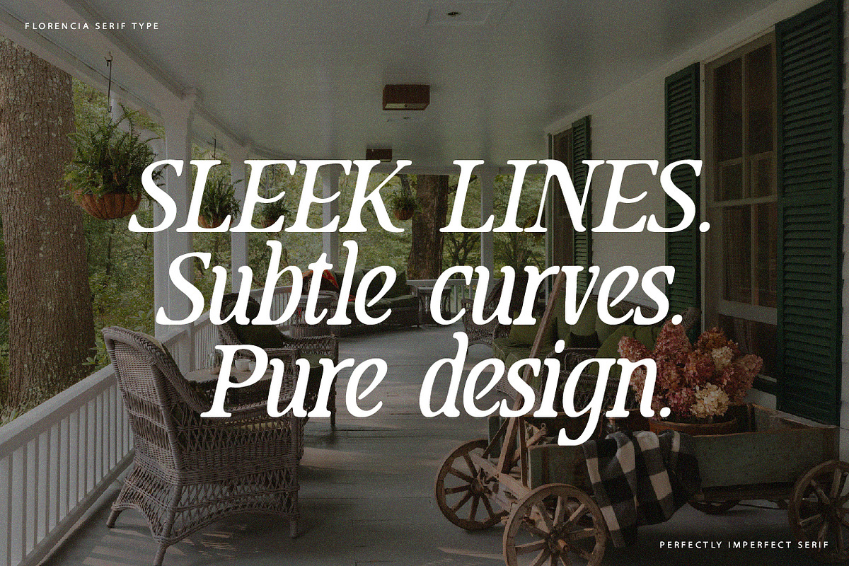 Florencia - Serif Human Touch, a Serif Font by NuType (Photo 10 of 10)