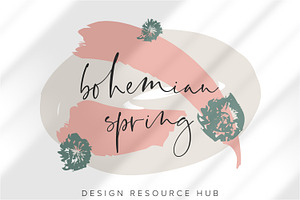 Bohemian Spring Procreate Palette