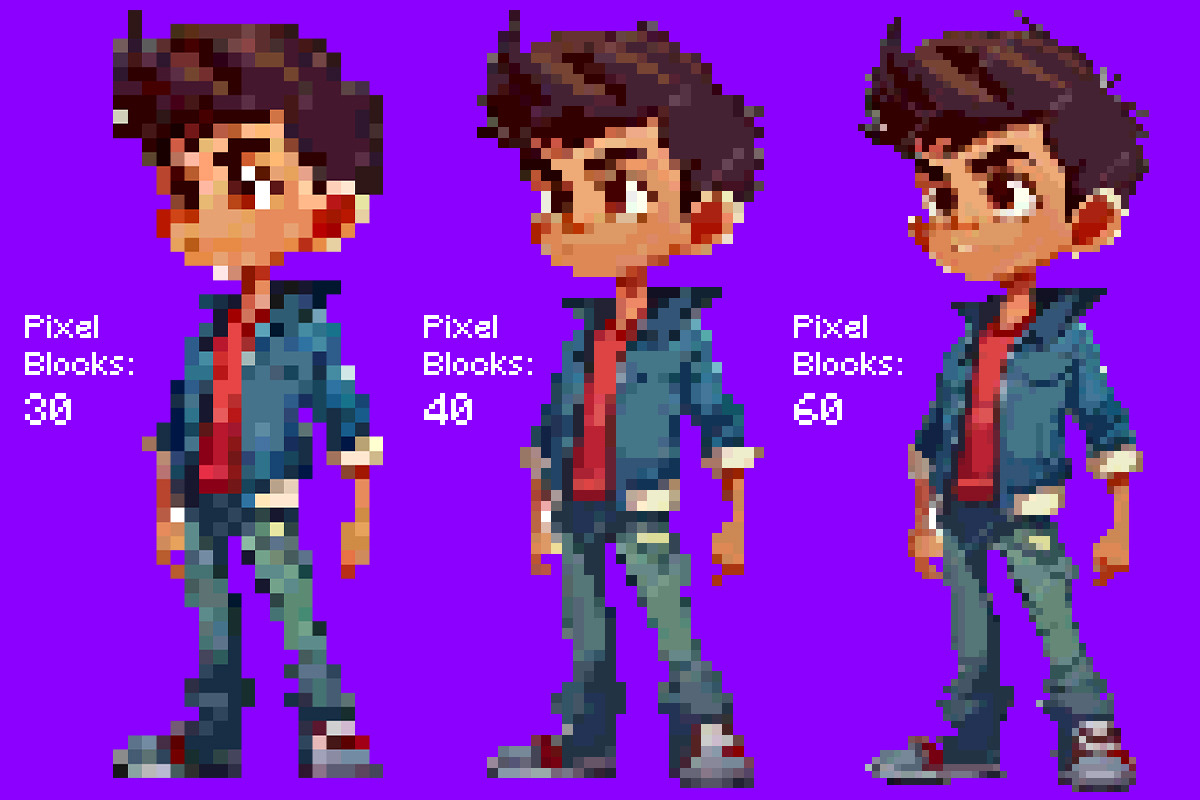 Pixel Art Studio Action, an Action Add-On by DesignRocket (Photo 5 of 9)