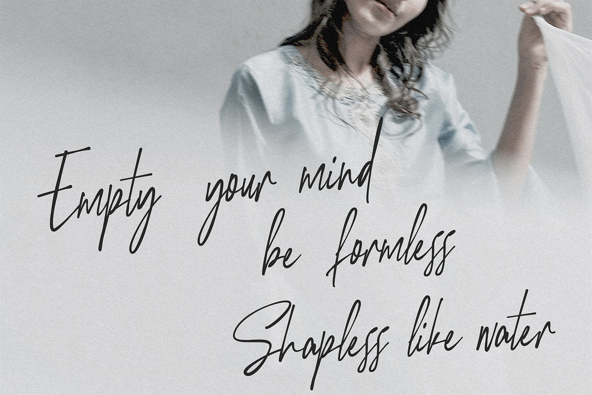Battosain Signature Modern Script, a Script Font by Maulana Creative (Photo 4 of 7)