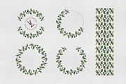 Melissa: watercolor floral elements, an Illustration by vivo e verde (Thumbnail 5 of 11)