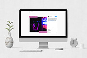 Neon Instagram Posts, a Social Media Template by Social Corner Graphics (Thumbnail 4 of 8)