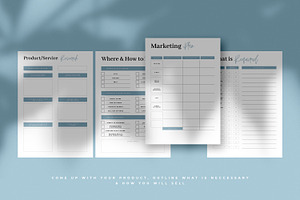 Start A Business - Canva Planners