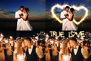 Sparkler Overlays, an Object Graphic by DreamyOverlay (Thumbnail 3 of 9)