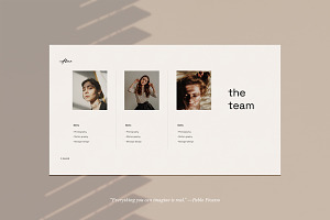 Alana Media-Kit PowerPoint Template