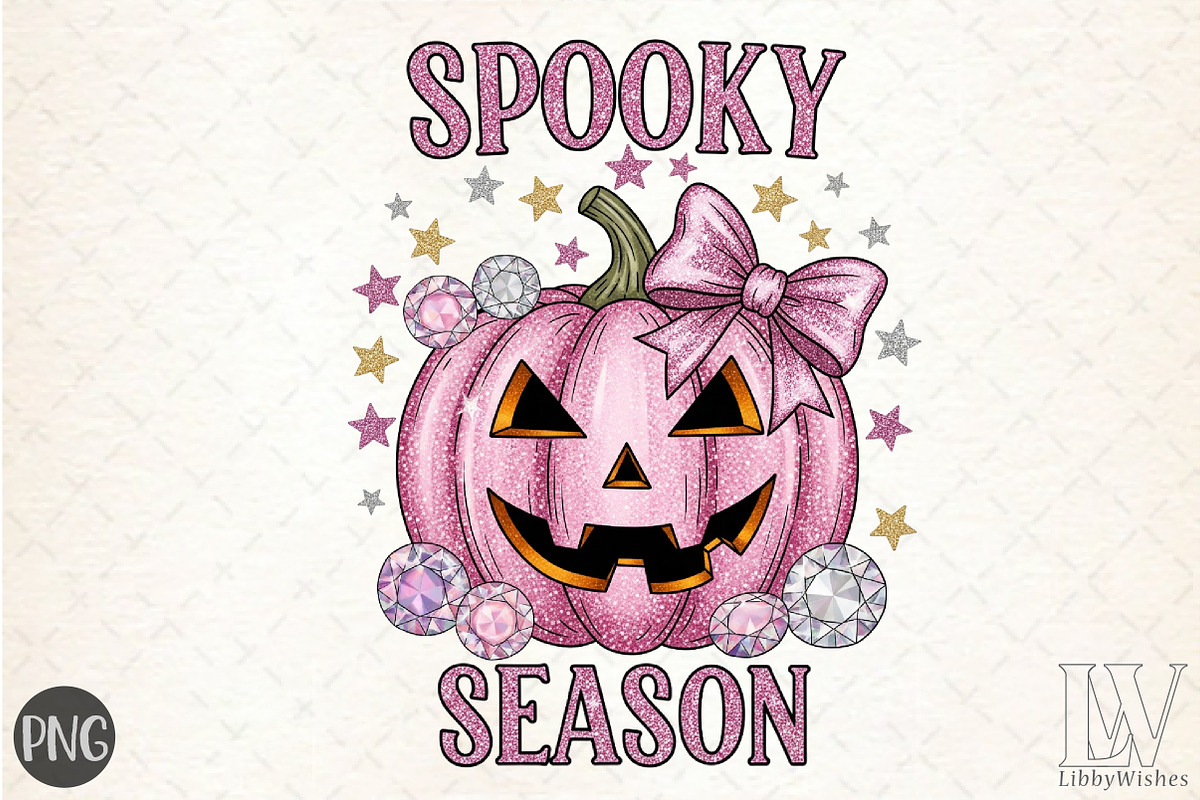 Cute Halloween PNG, Spooky Season PN, a Graphic by Libby Wishes (Photo 1 of 6)