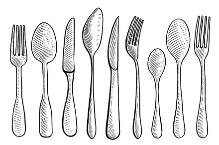 spoon and knife