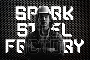 Steel Frame Modern Industrial Font, a Font by PutraCetol Studio (Thumbnail 3 of 5)