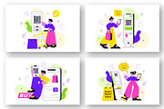 10 Smart Retail Store Illustration, a Technology Illustration by denayunebgt (Thumbnail 3 of 4)