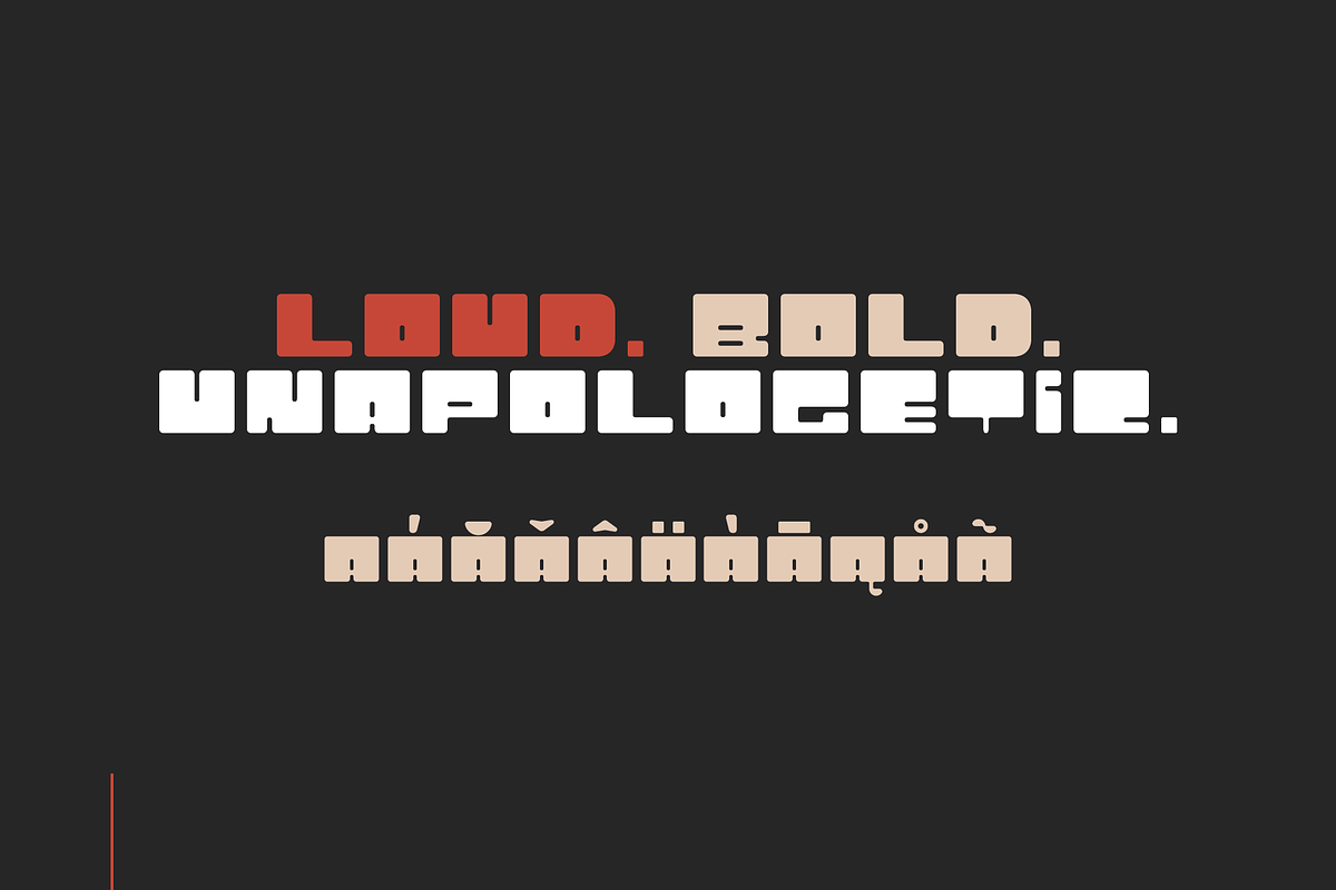 Underpass Display Font, a Font by Crafted by AKD (Photo 2 of 10)
