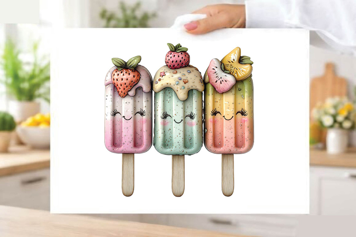 Whimsical Summer Clipart Bundle., an Illustration by SVGArt (Photo 3 of 9)