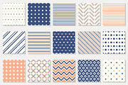 45 geometric seamless patterns, a Pattern Graphic by Vodoleyka (Thumbnail 3 of 10)