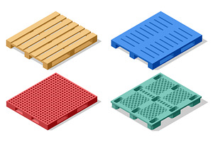 Isometric illustration of four, an Illustration by Golden Sikorka