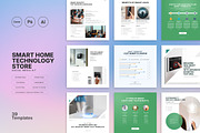 Smart Home Device Social Marketing, a Social Media Template by thedesignsource (Thumbnail 2 of 4)