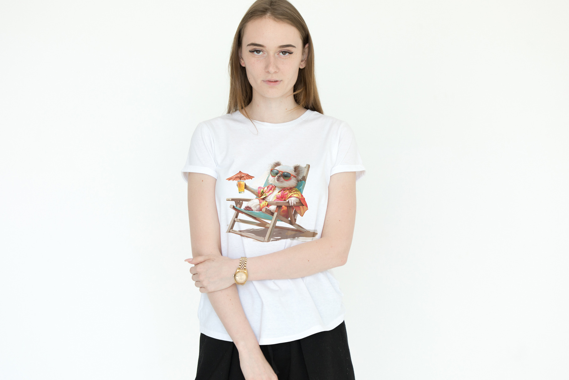 T-Shirt Design Showcase PSD 