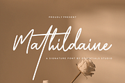 Mathildaine, a Font by Essentials Studio (Thumbnail 1 of 6)