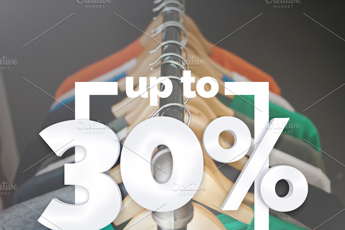 Promote your Sale on social media, an Illustration by Solid Pixel (Photo 14 of 19)
