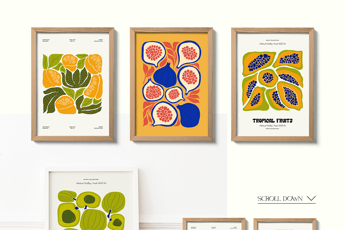 Modern Fruits | Wall Art Creator, an Object Graphic by Leleka.Store (Photo 9 of 18)