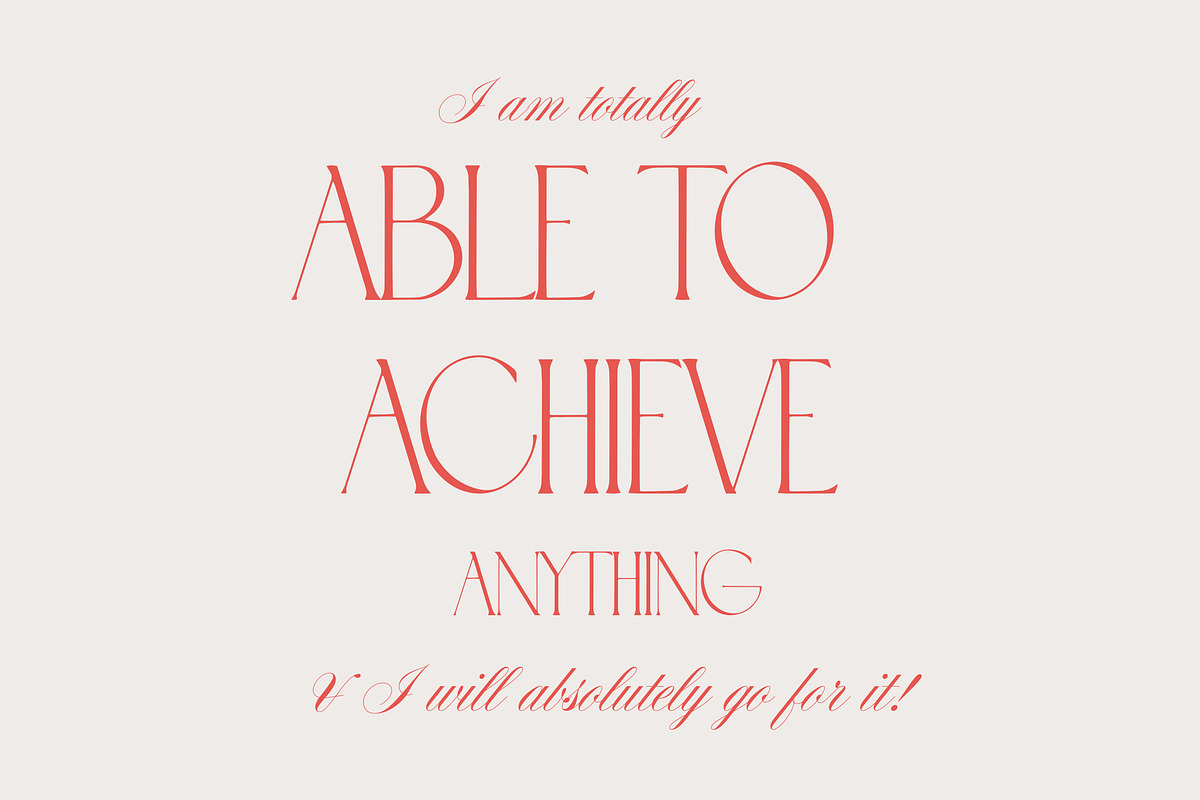 Agnes Modern Display Font, a Serif Font by Laras Wonderland (Photo 2 of 11)