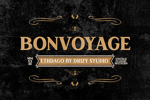 Ethdago - Vintage Classic Font