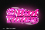 Y2K Chrome Text Effect Collection V2, a Layer Style Add-On by Sixtysix Labs (Thumbnail 8 of 9)