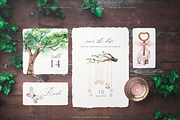 Forest Wedding Illustrations, a Decorative Illustration by Aquarellina (Thumbnail 19 of 32)