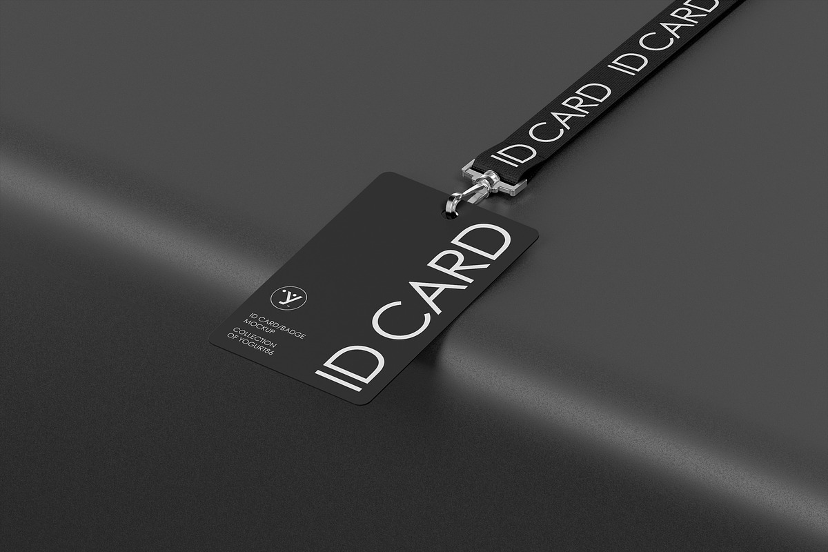 Leash ID Card Mock-up, an Advertising Mockup by Yogurt86 (Photo 8 of 10)