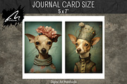 Printable Surreal Cute Dog, an Animal Illustration by Digital Art Mahdiseño (Thumbnail 5 of 9)