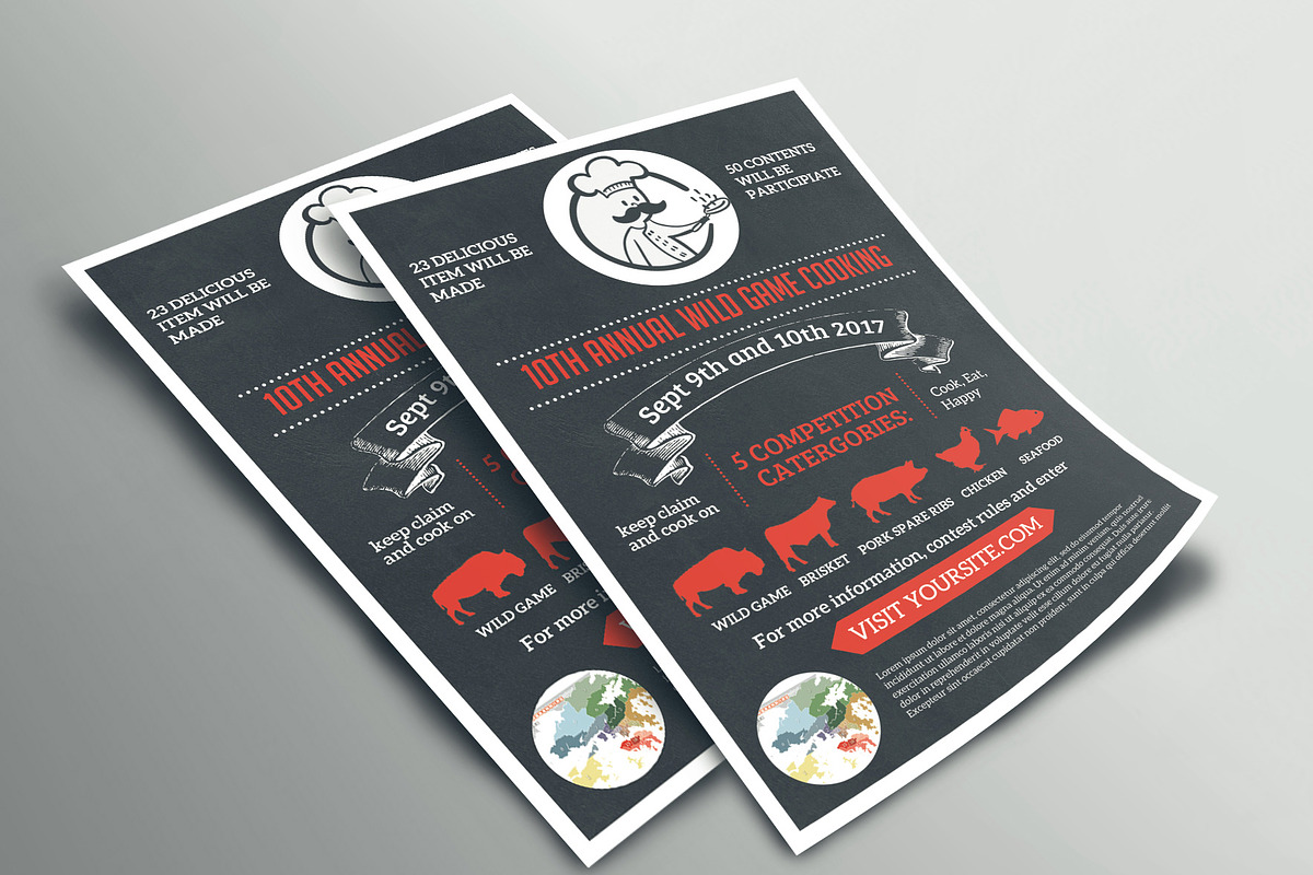 Cooking Flyer, a Flyer Template by Nirmola Roy