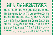 CS Grained – Psychedelic Font, a Sans Serif Font by Craft Supply Co. (Thumbnail 8 of 8)