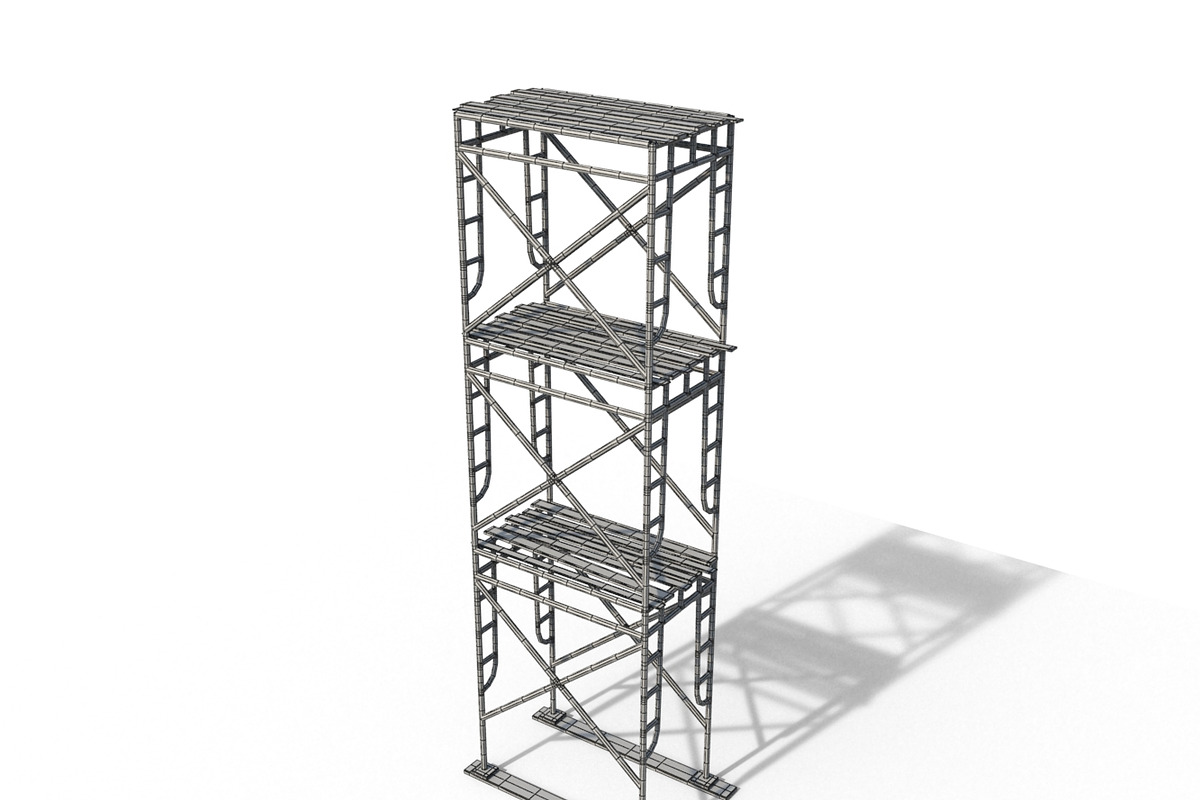 Scaffold, an Architecture 3D Model by Tedi Permana (Photo 5 of 6)